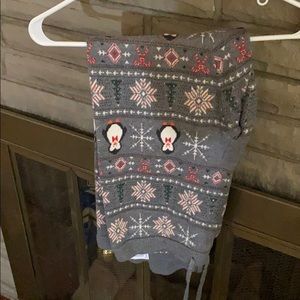 AE knit Xmas leggings